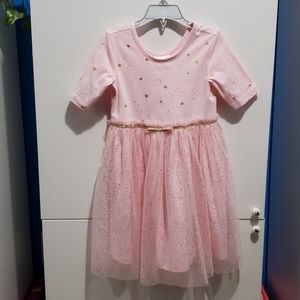 Hanna Andersson pink dress size 5